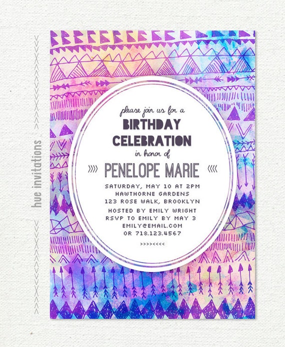  Invitation  Anniversaire  Ado 