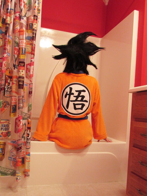 Ball Z Goku Bath Robe Size Small Dragon Ball Z Goku Bath Robe Size Small