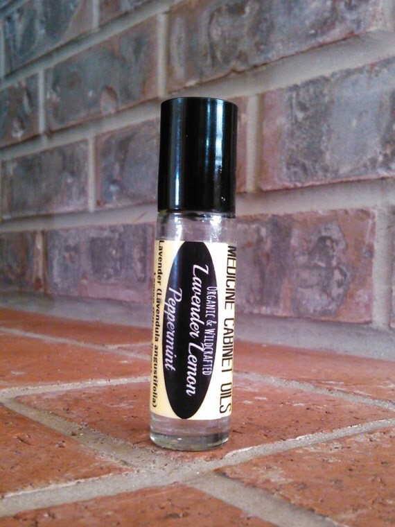Lavender Lemon Peppermint for Allergy Relief Organic by MedCabOils