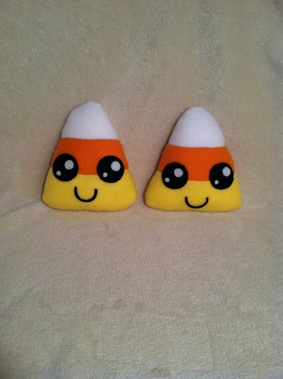 halloween candy corn plush