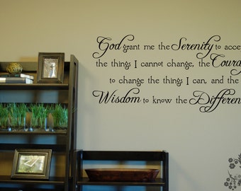 Serenity Prayer Wall Decor serenity to accept | etsy Serenity Prayer Wall Decor serenity to accept | etsy