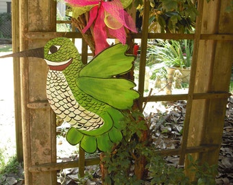 Hummingbird Door Hanger, Bird Door Hanger , Spring Door 