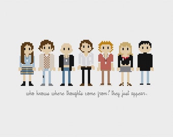 Empire Records Cross Stitch Pattern PDF Instant Download