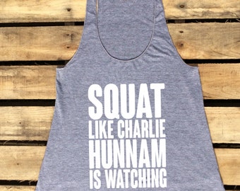 Squat Like Charlie Hunnam is Watching Tank - Fitness Tank - SAMCRO ...