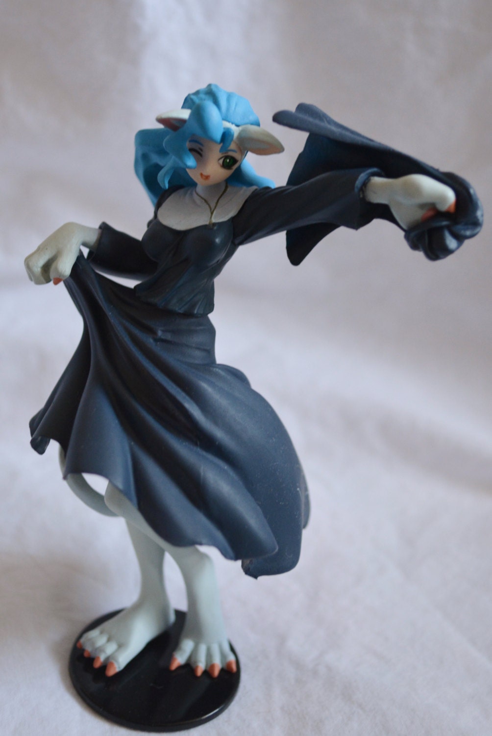 Darkstalkers Felicia Figure Winking Nun by CuteSparklesAnime