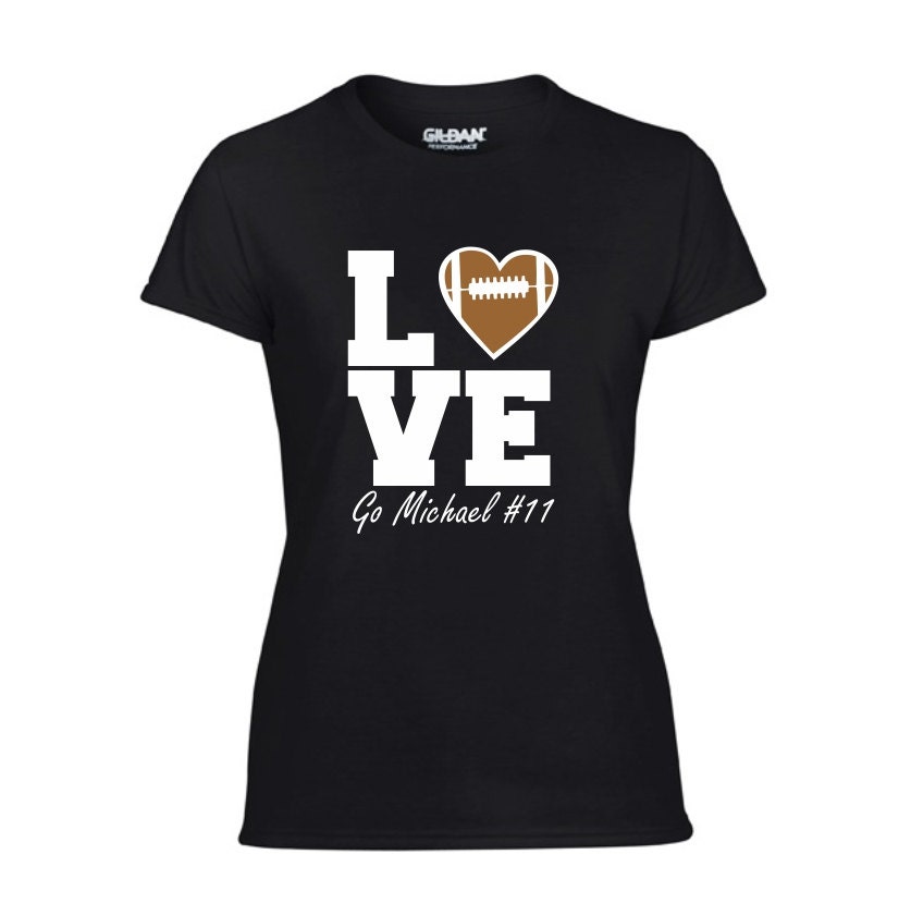 personalized football tshirts