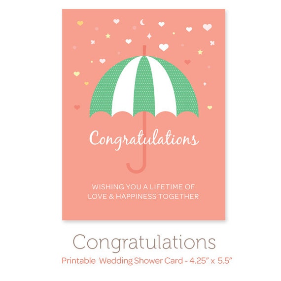 congratulation card printable