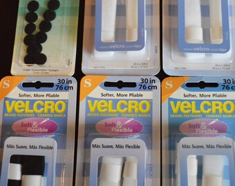 Velcro Assortment Soft and Flexible