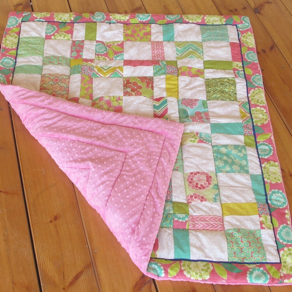 baby homemade blankets Unique Nursery homemade Crib girl Bedding quilt baby