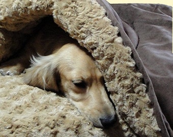 Snuggle Sack for dogs -24" x 26" - Down Alternative - Includes Embroidered Personalization