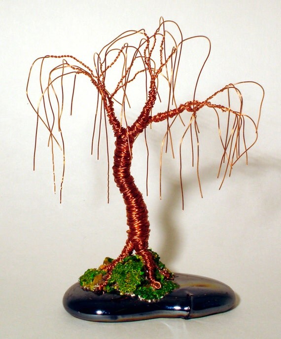 how to make a copper wire money tree