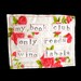 GLORIOUS GLORIA TOTE, hand painted tote, black cotton tote, shoe tote, fun quote, stitched quote, hot pink, black striped, gal gift
