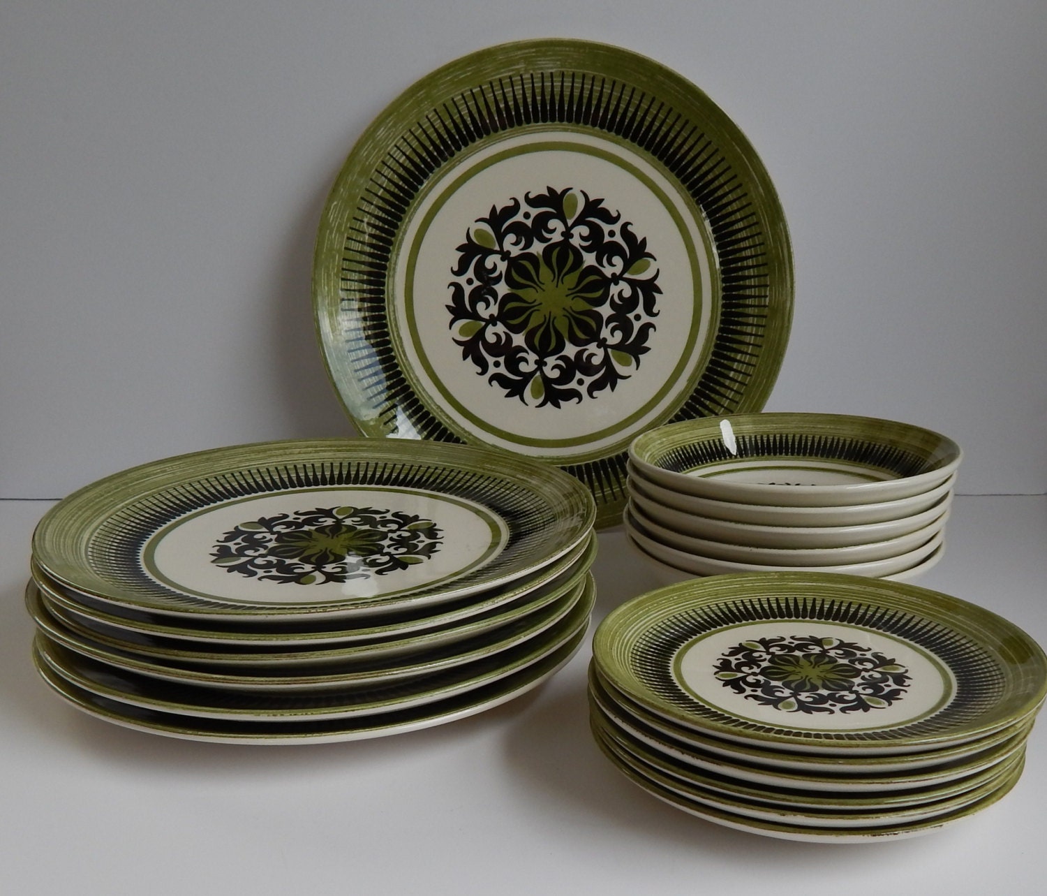 1970s Royal China Royal Ironstone 19 Piece by SolaChristine