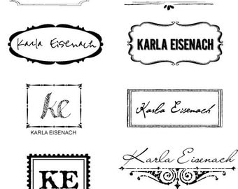 Personalized Iron On Labels