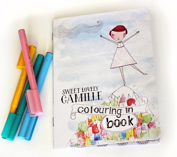 Camille Colouring In Book for all ages
