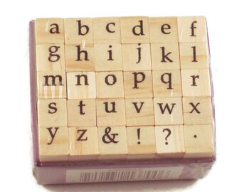 Alphabet Stamp Set 