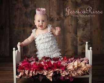 Newborn Photography Prop Bed with Mattress DIY Doll Furniture