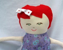 Popular items for doll with red hair on Etsy