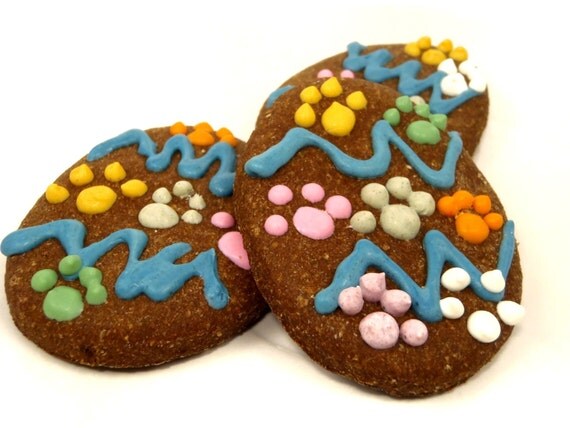 Items similar to Organic Dog Treats - Easter Eggs - All