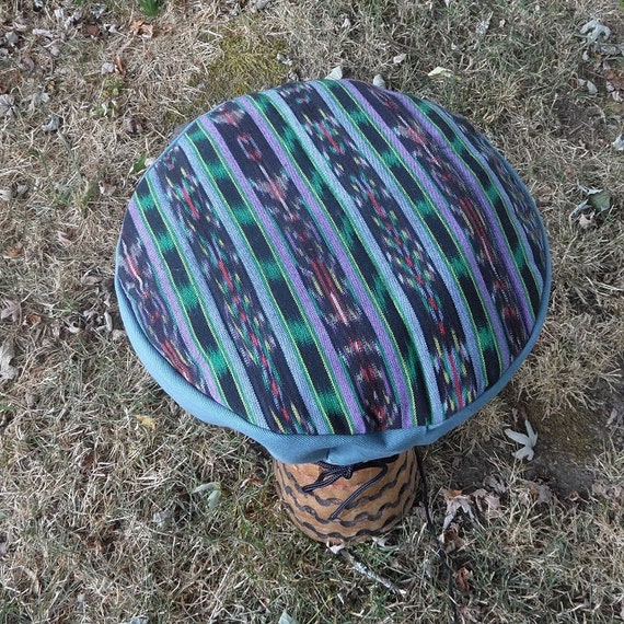 djembe drum cover 14 inch / drum head cover / 14 inch / blue