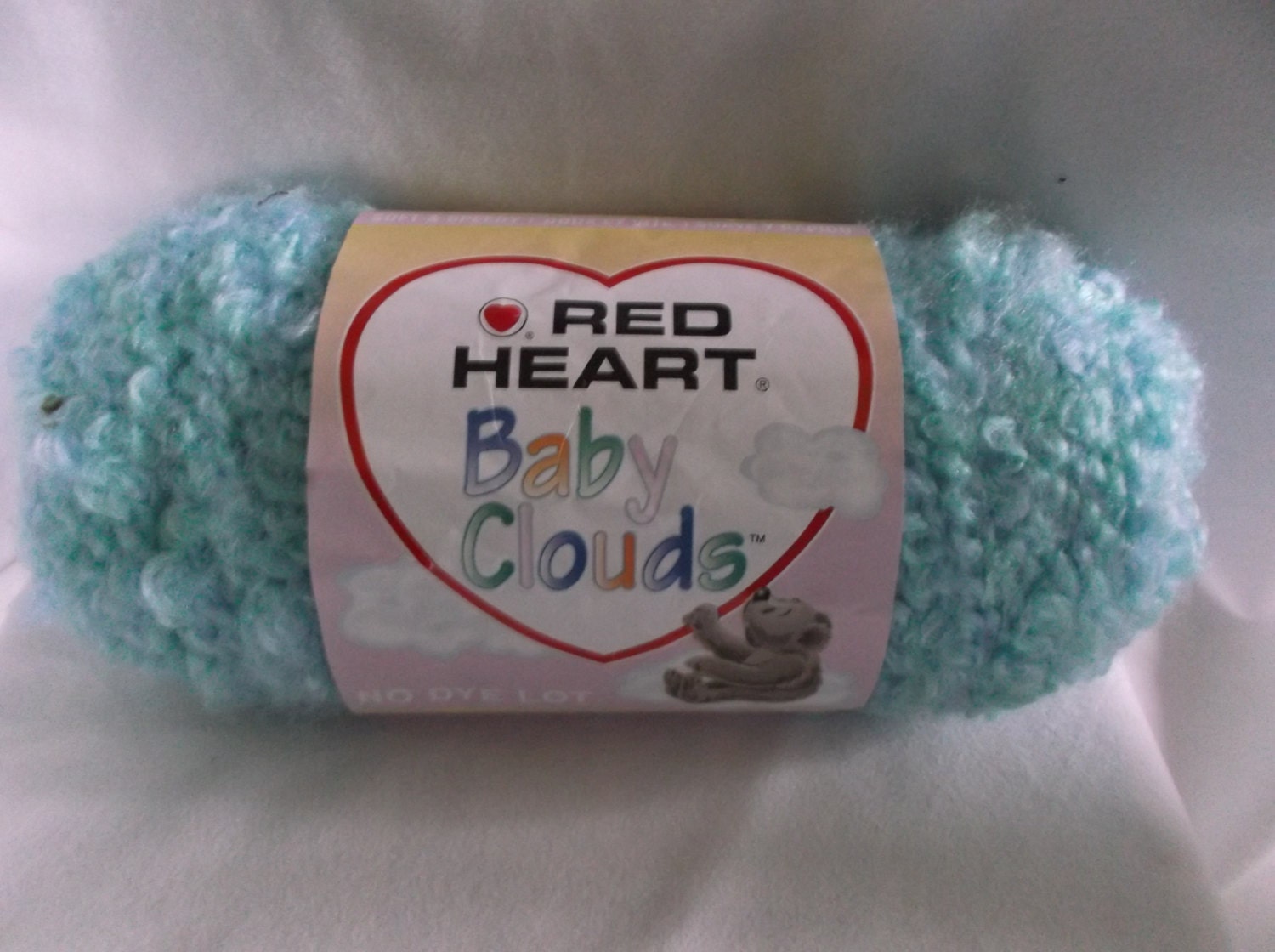 Red Heart Baby Clouds yarn