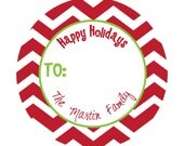Personalized Stickers,Gift Tag,Christmas,Polka Dot,Kids,Personalized Stickers Set of 100 Il_170x135