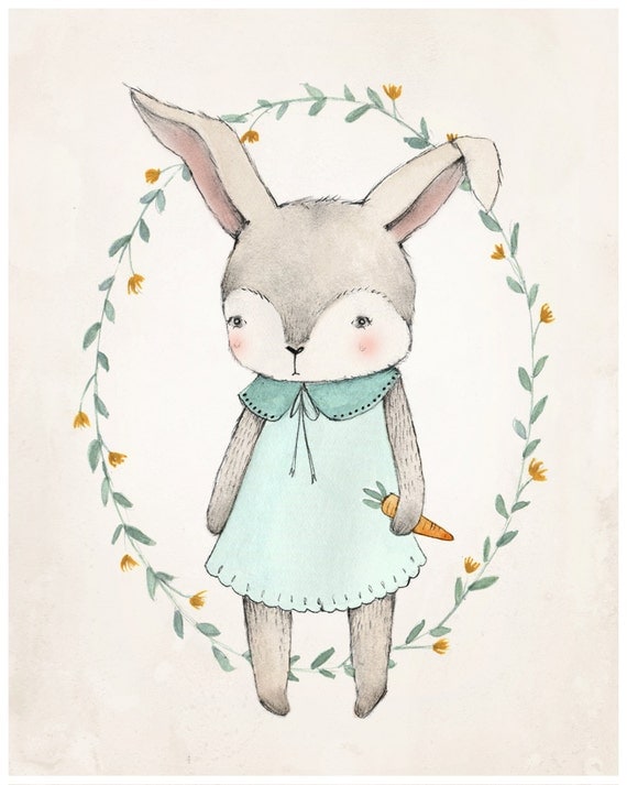Bunny Print - 8X10