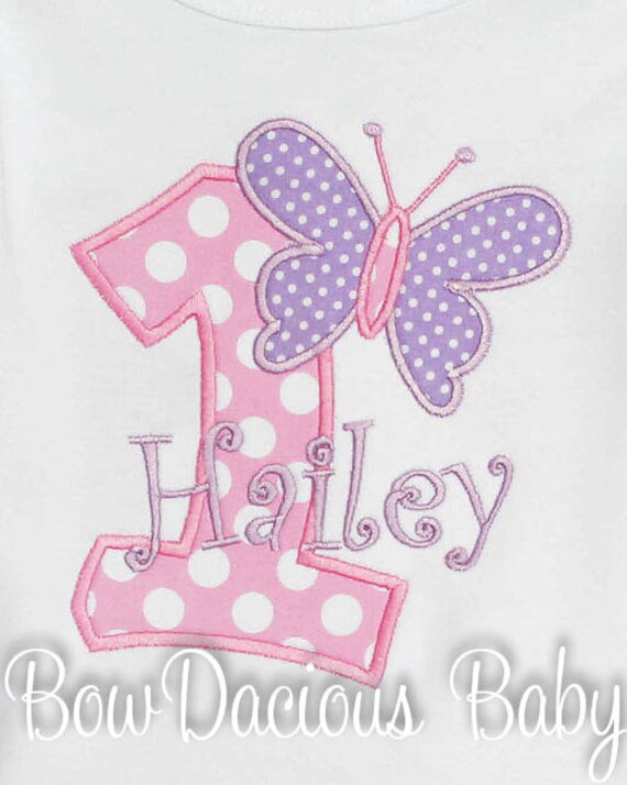 Butterfly Birthday Shirt, Girls Butterfly Birthday Shirt, Girls Birthday Shirt, Custom Birthday Shirt, Personalized Butterfly Birthday Shirt Il_570xn
