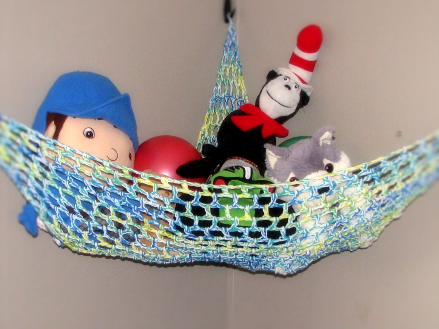 crochet stuffie hammock