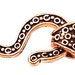 2 Gorgeous Bali-style Solid Copper Hook Clasp (2 sets) GC-121