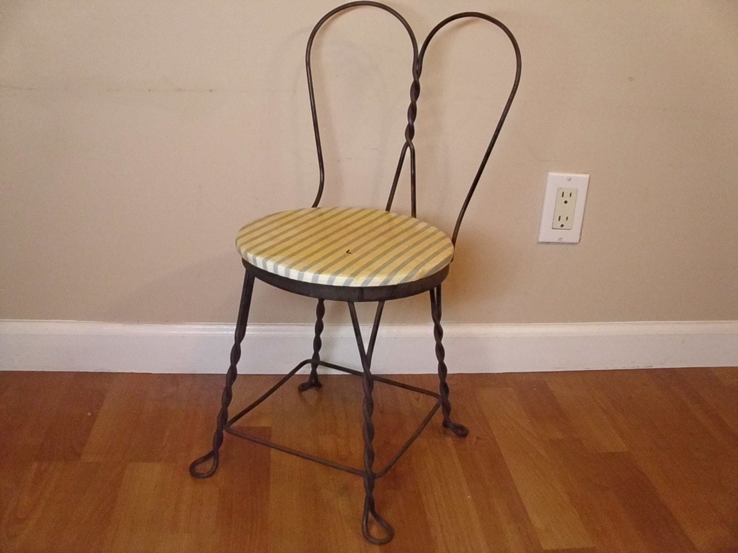 Antique Childs’ Ice Cream Parlor Chair Haute Juice