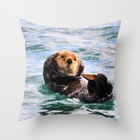 sea otter pillow pet