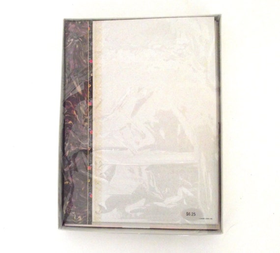 Vintage Unused Hallmark Stationery Writing Paper Set with