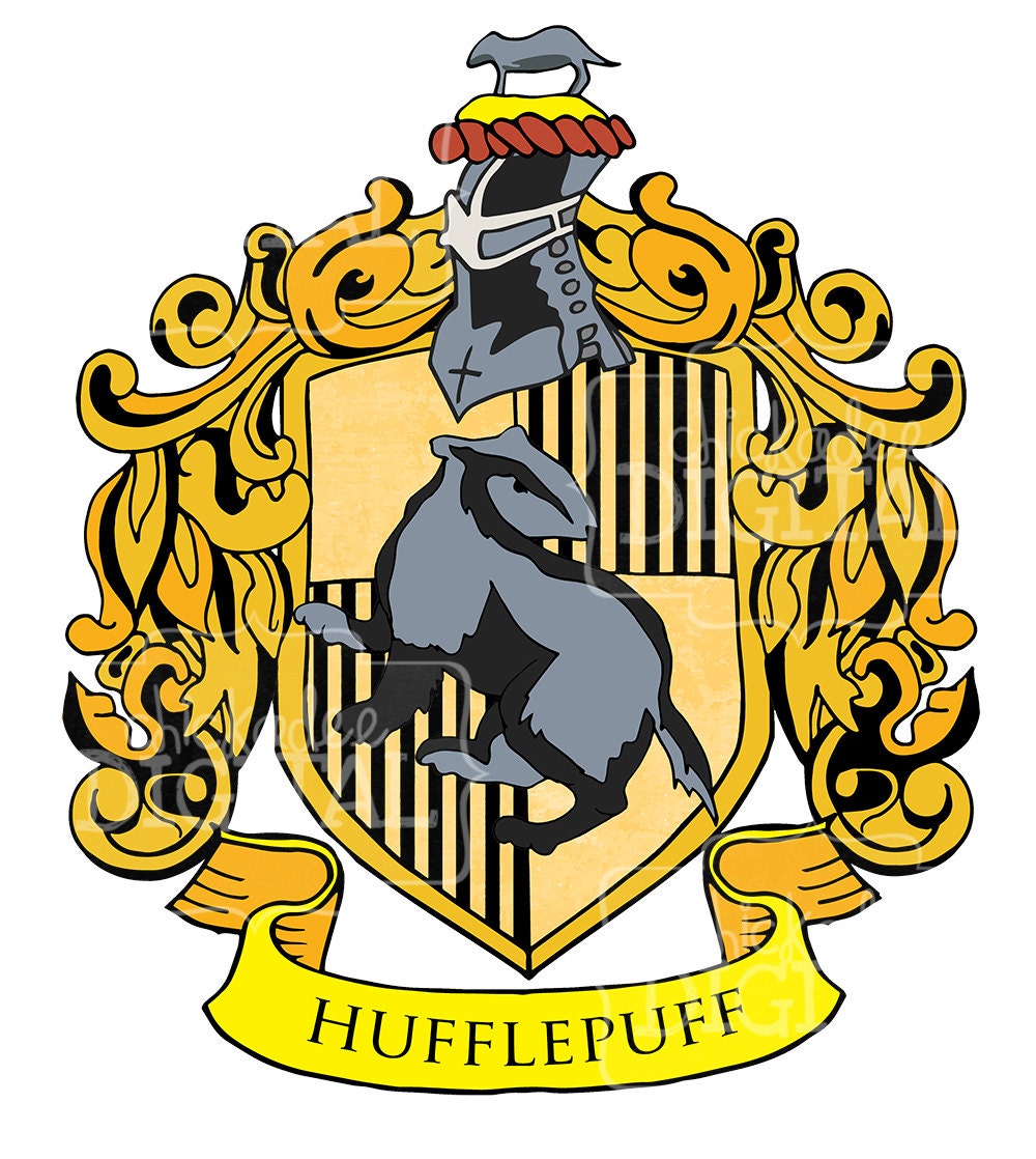 Harry Potter Hufflepuff House Crest Clipart Hufflepuff Clip