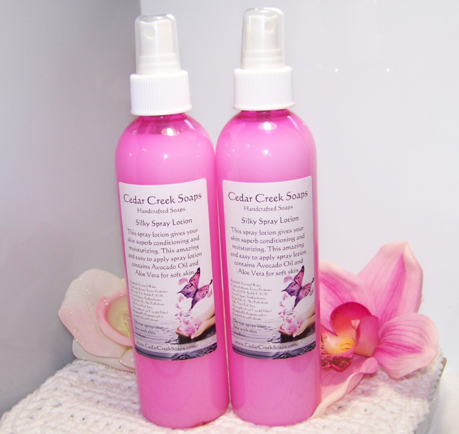 BODY SPRAY Cherry Berry Lemonade Body Spray 8 oz Bottle of