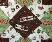 Hot Chocolate Quilt Cocoa Winter Handmade