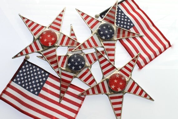 Stripes and Stars- 4th of July star, Wonder Woman star, red stars or stripes, blue stars or stripes, choose your combination