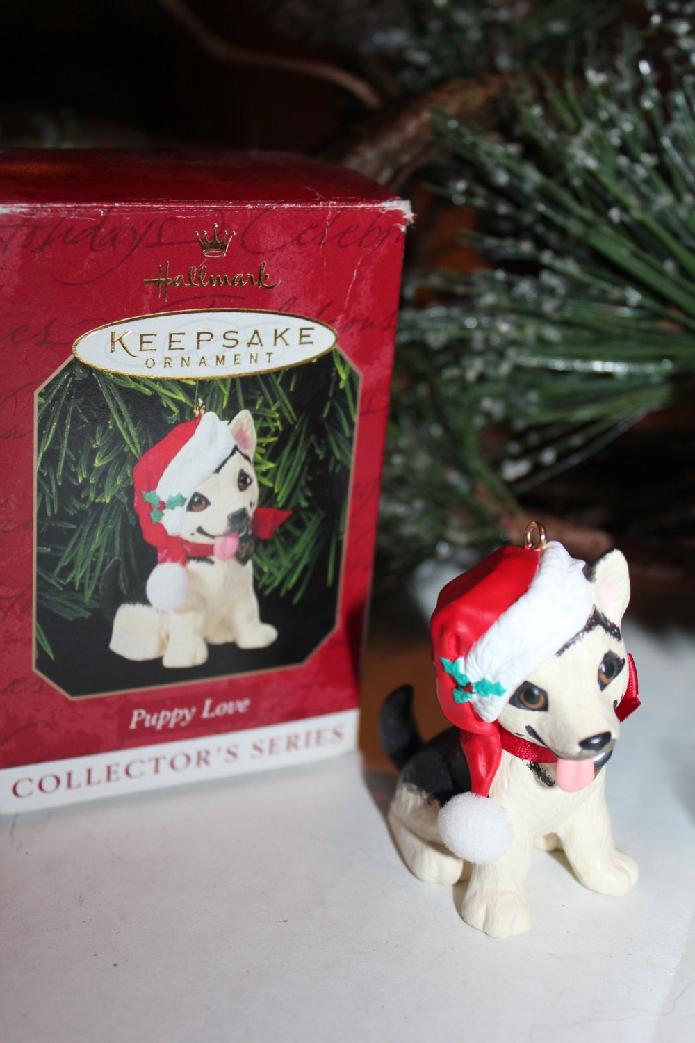 Hallmark Keepsake Ornament Puppy Love Series Collectible