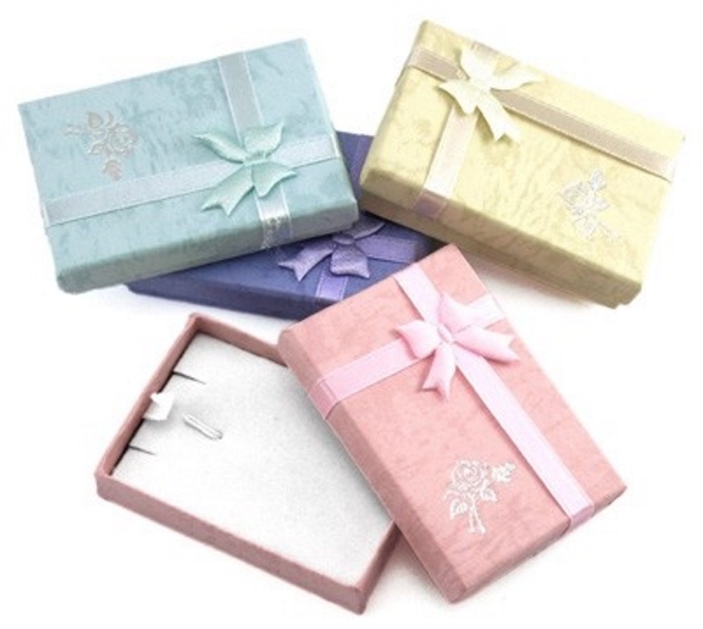 Jewellery Necklace Gift Box Choose Your Colour X 2 Jewellery Necklace Gift Box Choose Your Colour X 2