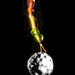 Feng Shui Crystal 20mm Ornament Fall Colored beads