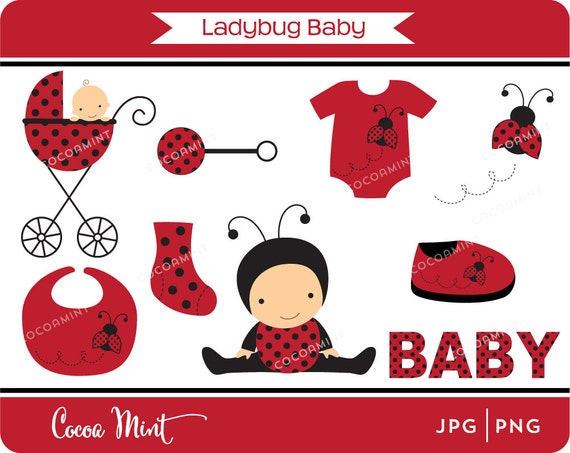 ladybug baby clipart - photo #33