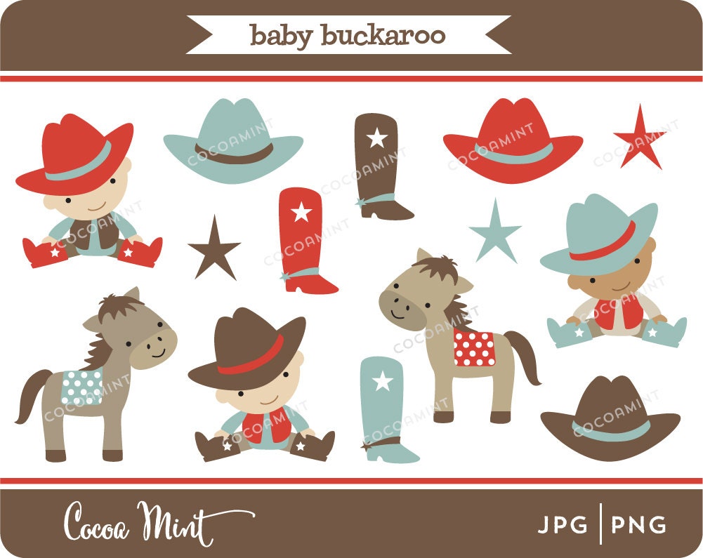 western baby shower clipart - photo #13