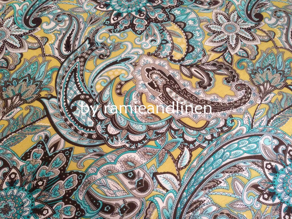 silk fabric paisley floral print silk cotton by ramieandlinen silk fabric paisley floral print silk cotton by ramieandlinen