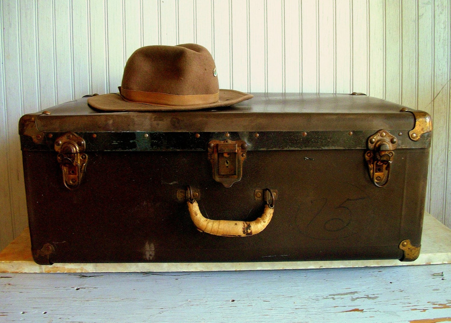 Vintage Salesman Suitcase for the Wear Ever Company