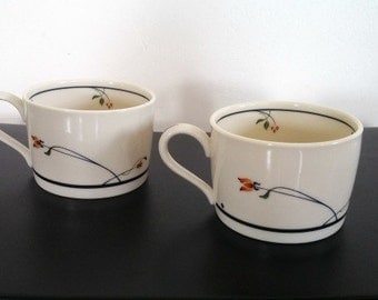 Vintage Gorham Town Country Ariana Cups Set 3 Floral Country Cottage Home Decor New Orleans Vintage Shop Holiday Retro
