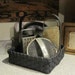 Reserved for Bertha -Primitive Gathering Basket Handwoven