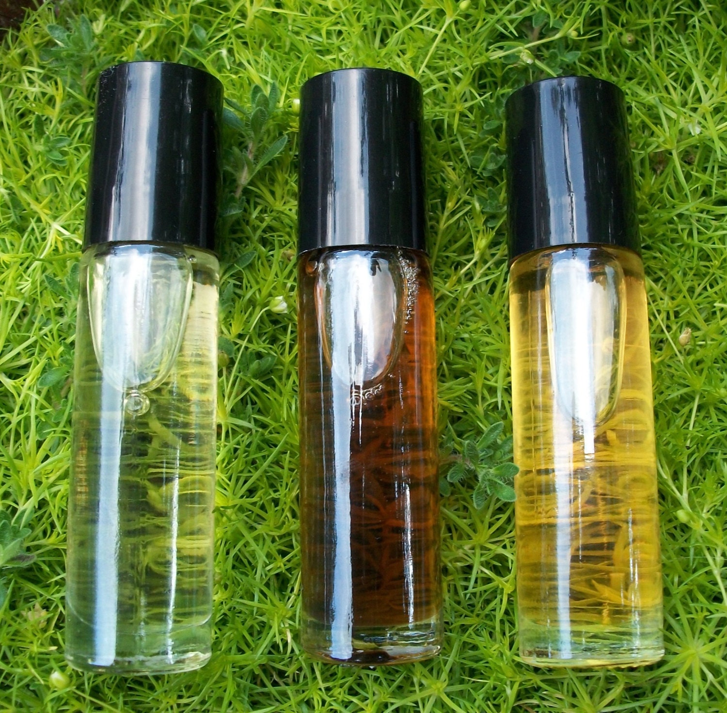 Any Fragrance Perfume Oil Roll On 1/3 Ounce and one free