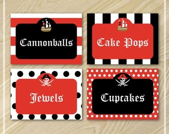 buffet food labels templates