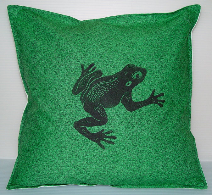 frog pillow