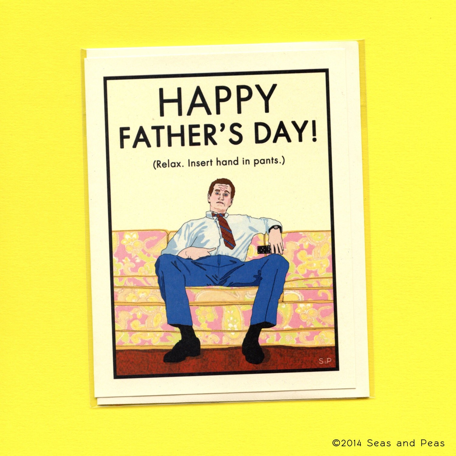 AL BUNDY Father's Day CARD Funny Father's Day Card by seasandpeas